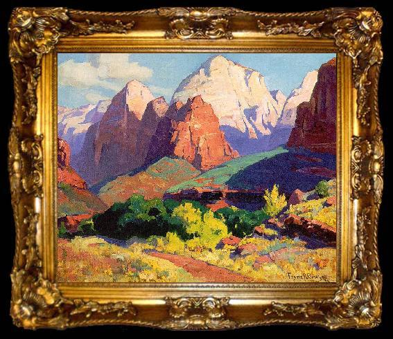 framed  Bischoff, Franz Pinnacle Rock w, ta009-2